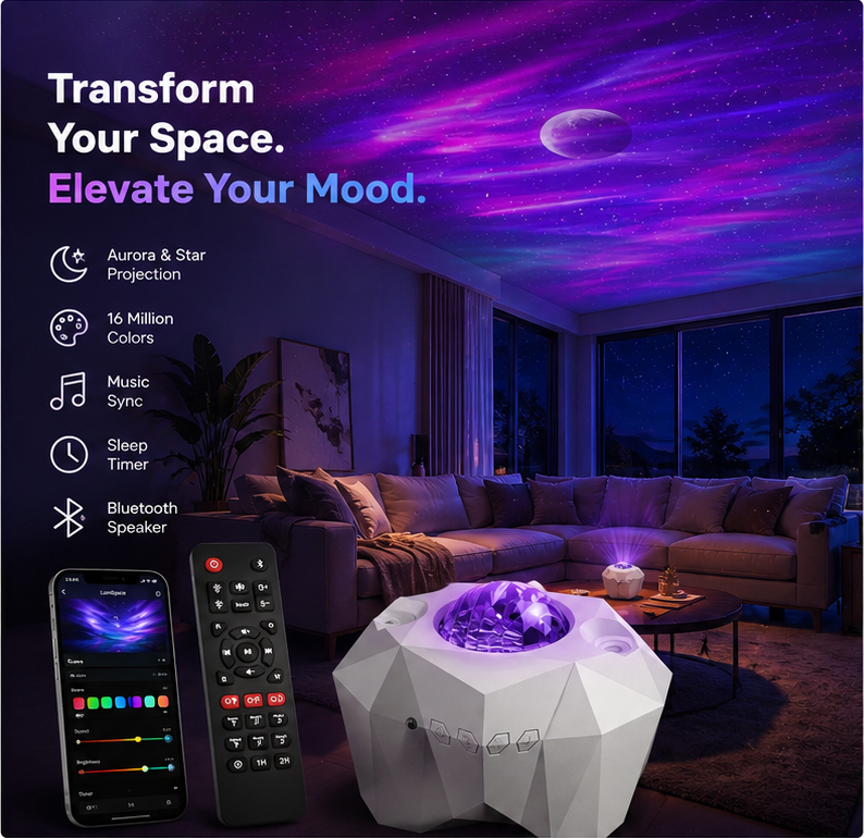 LumiSpace™ Aurora Projector